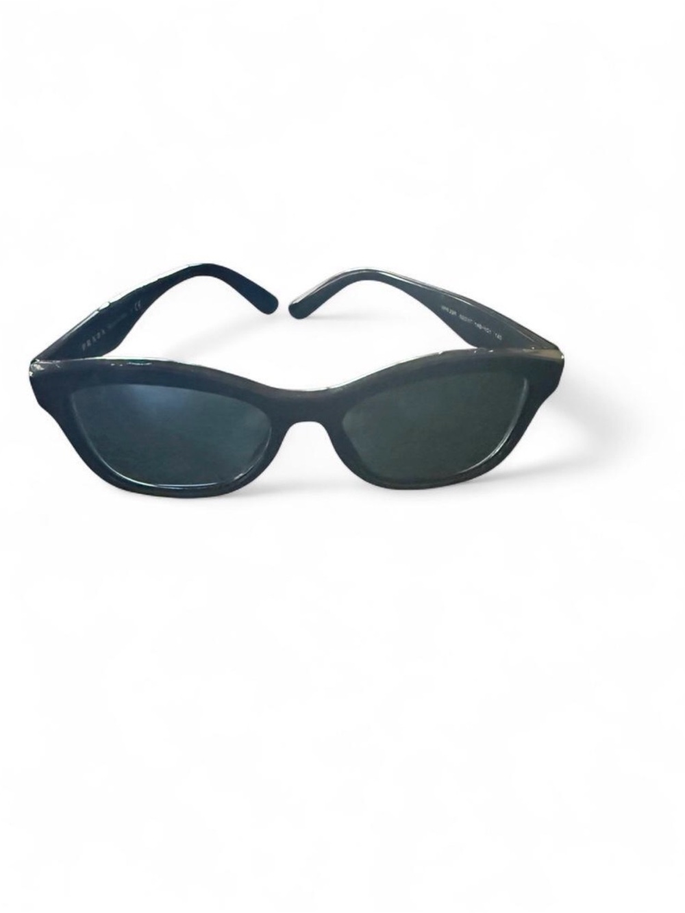 Prada VPR 29R Black Cat-Eye Eyeglass Frames 52□17 Made in Italy